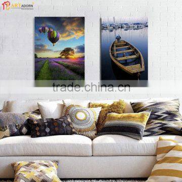 Decorative Wall Canvas Boats Picture Oil Modern Abstract Painting for Home