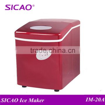 Fashion color design home appliances 15kgs to 20kgs per day ice cube makers