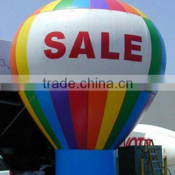 Rainbow Advertising Inflatable Ground Balloon