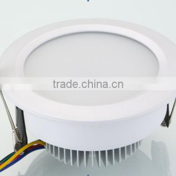 3 years warranty cob led downlight dimmable 12w 3 inch RGBW led light downlight SAA CE ROHS approval