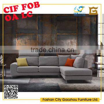 2016 40 HIGH DENSITY FOAM&FABRIC LIVING ROOM SOFA