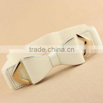 new women's bow belt,girdle elastic girdle ,female decorative waist belt