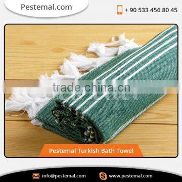 Cacala Pestemal Turkish Traditional Towel 100 Percent Cotton for Bath Sauna 37,70inch Army Green
