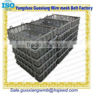 Stainless steel cage or iron basket or gabion box