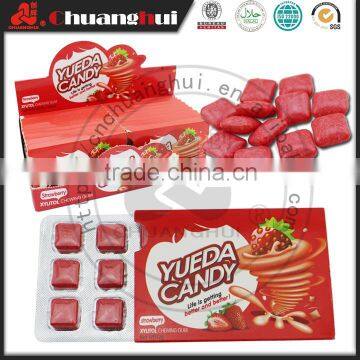 11.2g Yueda Candy Strawberry Chewing Gum