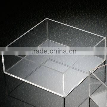 customized acrylic rectangular box from china