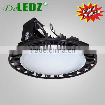 2016 new design CE Rohs 150w UFO led high bay light 5years warranty IP65