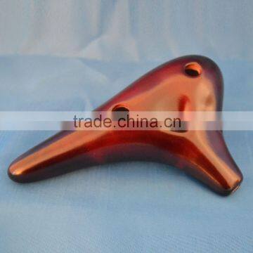 12 Hole Ocarina Potato Brown