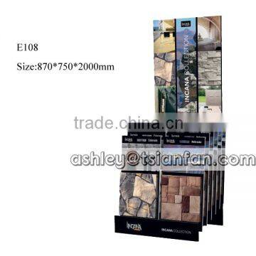 ceramic tiles samples display racks/tile boards display racks E108
