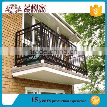 Alibaba China modern house grill design aluminium balcony railing