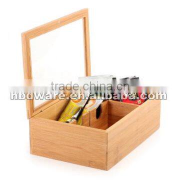 Bamboo tea box , wooden tea box , tea tin box