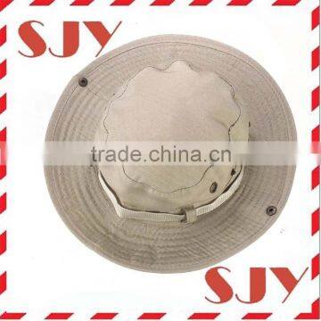 100%Cotton Canvas Hunting Fishing Outdoor Wide Brim Military Bucket Hat photo-2