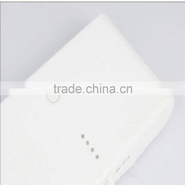 Universal big capacity 12000mAh portable mobile power bank double usb output power bank charger