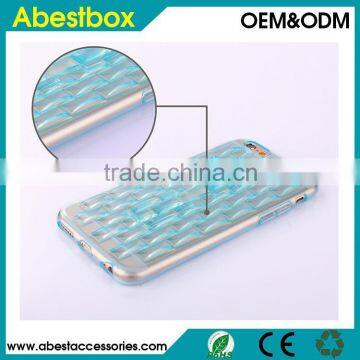 for Iphone 6 TPU Ice Case, Transparent Clear TPU Soft Flexible Case With Ring Stand for Iphone 6 photo-2