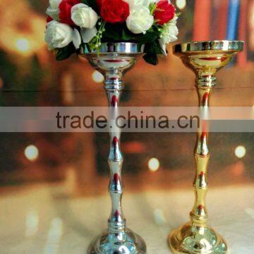 New metal flower vase flower stand for wedding decoration or home supplies