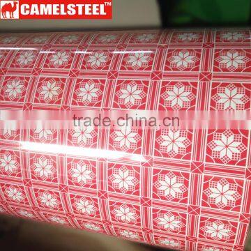 Beautiful Decorative Pattern Prepainted Galvanized Steel Coil photo-6