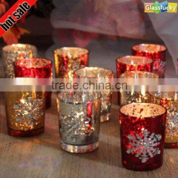 colorful candle holders for christmas ornament