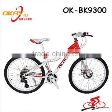 Hottest selling 24 inch 21 speed disc brake alloy mountain bicycle