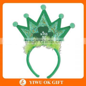 Wholesale Crown Clover St Patricks Day Party Decoration Headband