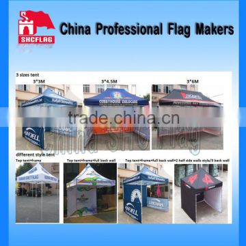 advertising trade show pop up gazebo aluminum frame tent