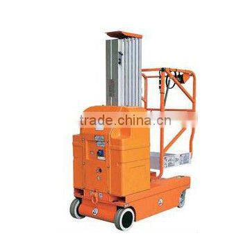 Popular Aluminum lift ladder/single mast work platform--AMWP1000