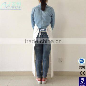 Water proof disposable pvc coated kitchen apron