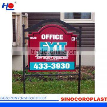 heat resistance pp corflute impact resistance signboard