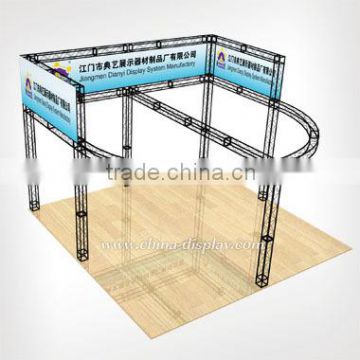 Exhibition steel aluminum truss trade show 6x6 exhibition booth