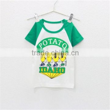 lovely boys summer top t-shirt with high quality