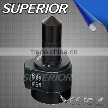 2015 Superiorcctv pinhole lens!! Manually iris cs mount camera 4mm cctv Pinhole Lens for IP camera