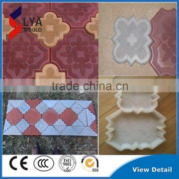 2016 Zhengzhou Hot Selling Lya Concrete Block Plastic Moulds for Pavers