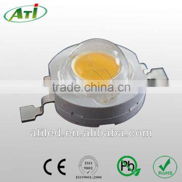 1w white led 120~140LM,1W to 500W LED with 5 years guarantee time