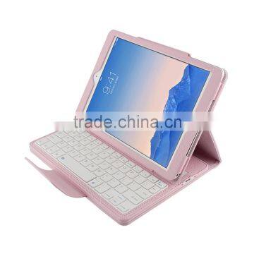 China Factory Supply Book Design Tablet pc Leather Case With Tablet Keyboard