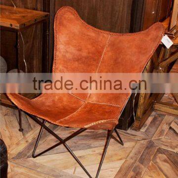 hardoy butterfly chair, Metal Leather hardoy butterfly chair