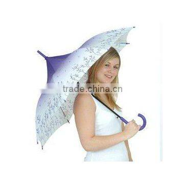 Fashion Dashing Red Ladies Umbrella with straight