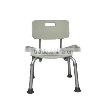 Aluminium folding bath shower chair for elderly