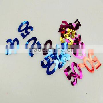 Foil figure confetti