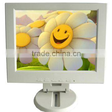 Black White Color Vga Hdmi Usb av tv Input 10inch Square Lcd tv photo-3