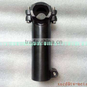 Customized titanium black anodized stem made XACD full Ti black anodized bicycle stem super light black anodized Ti stem