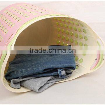 121 Basket Baby Available Plastic Round Laundry Basket For Hottest Sell photo-2