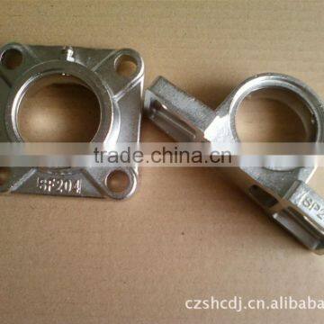 Square Stainless Steel Casting Bearing Mounting Bracket photo-2