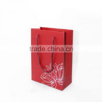 HIGH GLOSS Gold Thick Gift Cardboard Bag Custom Logo Print photo-3
