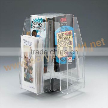 acrylic multiple layers handmade brochure holder