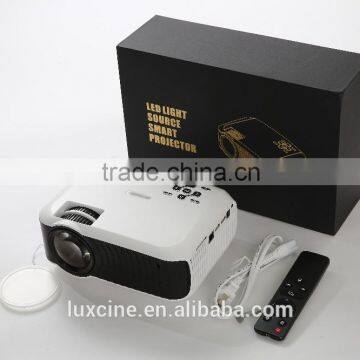 New Arrival! World 1st 720P Android 4.4.2 HD LED Small LCD Projector With Miracast WiFi Bluetooth 4.0 Bluray Beamer photo-2