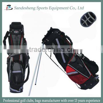 Nylon Stand Golf Bag With 7 Dividers