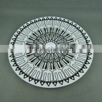 M2005B-0 14" melamine dinner plate