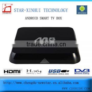 2016 quad core android smart tv box