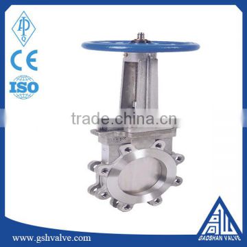 ANSI SS316 knife gate valve with wafer