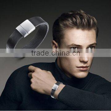Made In China Fashion Men Jewelry 2016 Leather Bracelet
