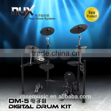 Hot Sale professional electric Drum Set With Stand , Cymbal Musical Instruments(DM-5)